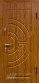 Дверь УЛ №10 с отделкой МДФ ПВХ - фото
