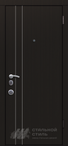 Дверь с молдингом №8 с отделкой МДФ ПВХ - фото